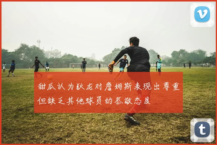 甜瓜认为狄龙对詹姆斯表现出尊重但缺乏其他球员的恭敬态度
