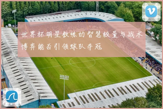 世界杯明星教练的智慧较量与战术博弈能否引领球队夺冠
